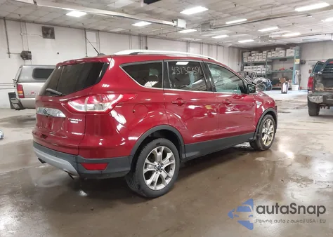 2014 Ford Escape Titanium z USA, uszkodzony, nr VIN 1FMCU9JX8EUE54493